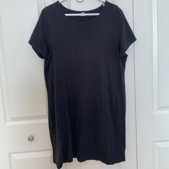 Black Old Navy T Shirt Dress - Picture 1 of 2
